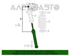 Amortizor spate dreapta Lexus ES300h 19-20