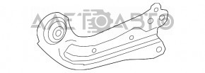 Brat de suspensie spate dreapta Lexus ES250 ES300h ES350 19 - nou original OEM