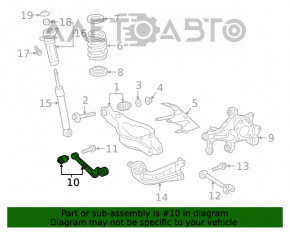 Maneta superioară din spate, dreapta, Toyota Rav4 19- nouă, originală OEM