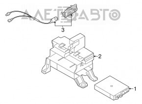 Блок управления камерой заднего вида Audi A6 C7 12-18