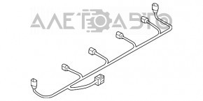 Montarea bumperului spate pentru Audi A6 C7 12-15 pre-facelift cu senzori de parcare.