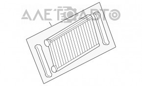 Радиатор отопителя печки Audi A6 C7 12-18 OEM