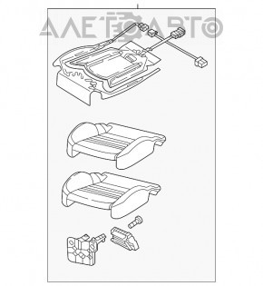 Occupant Sensor Audi Q7 16-