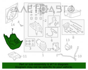 Protecția compresorului suspensiei pneumatice Audi Q7 16-