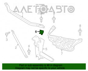 Suport TV stânga BMW X3 F25 11-17 nou OEM original