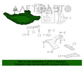 Bara de protecție față Toyota Rav4 19-