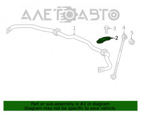 Suportul de fixare a stabilizatorului frontal stânga Honda Civic XI FE/FL 22-