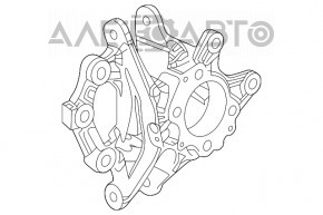 Цапфа задняя правая Honda Civic XI FE/FL 22-