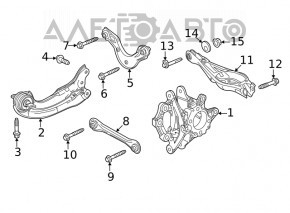 Capac spate dreapta Honda Civic XI FE/FL 22-