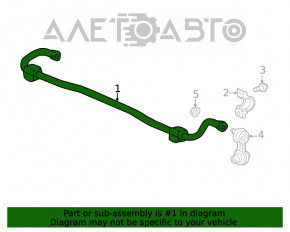 Stabilizator spate Honda Civic XI FE/FL 22-