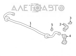 Stabilizator spate Honda Civic XI FE/FL 22-