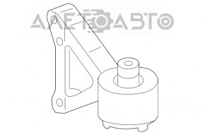 Крепление заднего редуктора левое Toyota Rav4 19- 2.5 AWD