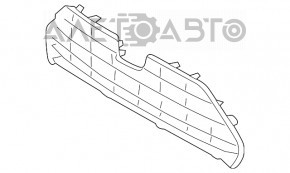 Grila radiatorului Toyota Rav4 19- fără senzori de parcare și cameră