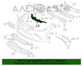 Suport grilă radiator Lexus ES250 ES300h ES350 19-