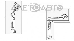 Ocular stânga Lexus ES250 ES300h ES350 19 - nou original OEM