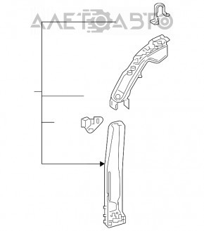 Ocular stâng Toyota Rav4 19-