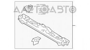 Bara de sus a televizorului Toyota Rav4 19- nou OEM original