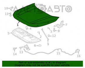 Capota goală Toyota Rav4 19-