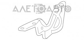 Balama capota dreapta Toyota Rav4 19 - nou original OEM