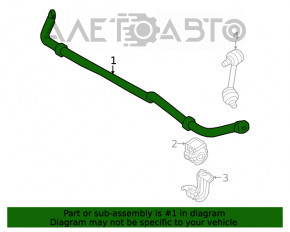 Stabilizator spate Nissan Rogue 21-23 FWD construit în Japonia