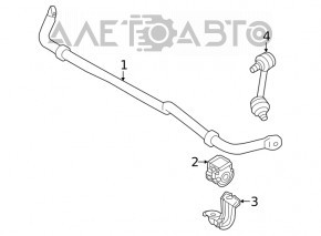 Stabilizator spate Nissan Rogue 21-23 FWD construit în Japonia