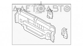 Panoul din spate al unui Lexus ES350 07-12, nou, original OEM.