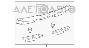 Capac portbagaj Toyota Rav4 19- negru