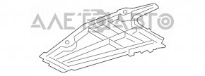 Protecție sub caroserie spate stânga Toyota Venza 21 - nou original OEM