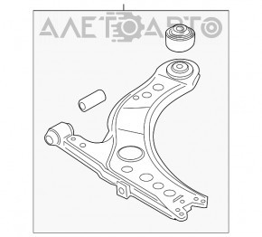 Рычаг нижний передний правый VW Jetta 11-18 USA
