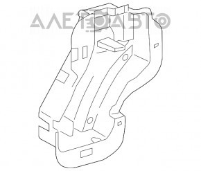 Spumă de polistiren pentru instrumentul VW Tiguan 09-17