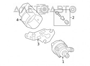 Насос водяной VW Jetta 19- 2.0T