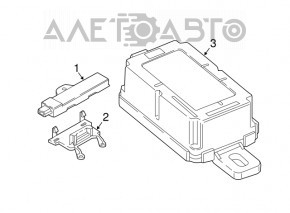 Modul de control la distanță BMW 3 F30 12-18