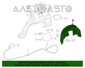 Aripa spate dreapta Toyota Rav4 19-