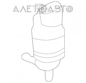 Мотор омывателя заднего стекла BMW X3 F25 11-17 OEM