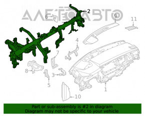 Труба подторпедная усиление Nissan Rogue 21-23 JP built