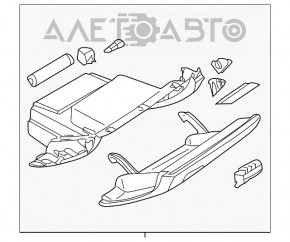 Перчаточный ящик, бардачок Nissan Murano z51 09-14 беж