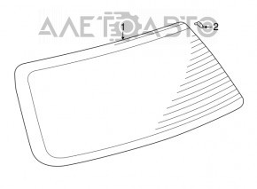 Geam spate portbagaj Lexus RX300 98-03