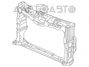 Panou radiator TV Honda Civic XI FE/FL 22 - nou original OEM