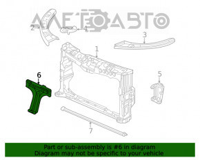 Bara de blocare a capotei Honda Civic XI FE/FL 22-