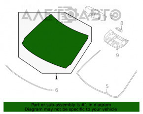 Parbriz Nissan Rogue 21-23