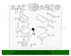 Резистор Subaru Legacy 15-19 OEM