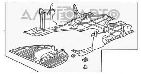 Protecția motorului Honda Civic XI FE/FL 22- 2.0