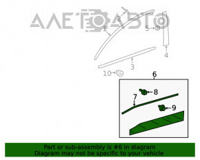 Capac usa inferioara fata dreapta Toyota Rav4 19-