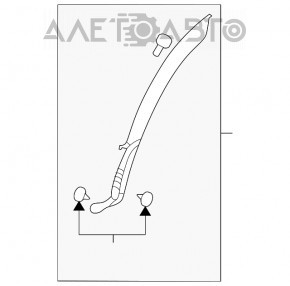 Capac usa spate dreapta Honda CRV 17-22 arcă