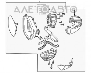 Зеркало боковое правое Honda Civic XI FE/FL 22- подогрев