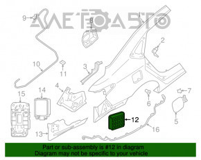 Grila de ventilatie dreapta Nissan Sentra 13-19