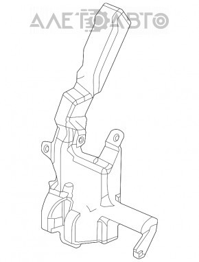 Rezervorul de spălare a parbrizului Honda Civic XI FE/FL 22- fără gât și motor