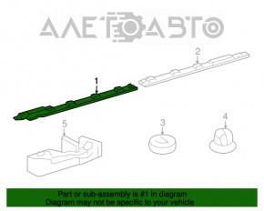 Capacul de prag frontal stânga Toyota Prius 2004-2009