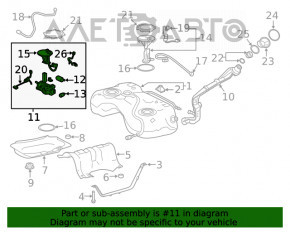 Топливный насос бензонасос Toyota Rav4 19- 2.5