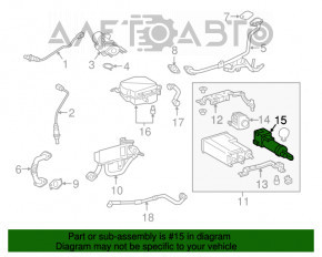 Filtru de cărbune Toyota Prius V 12-17